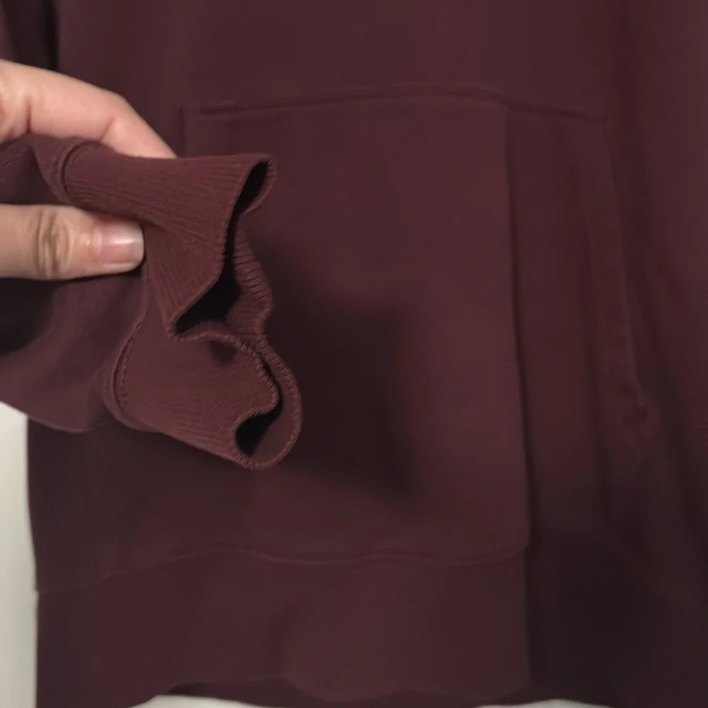 VANS men’s maroon hoodies size: small - Picture 3 of 6